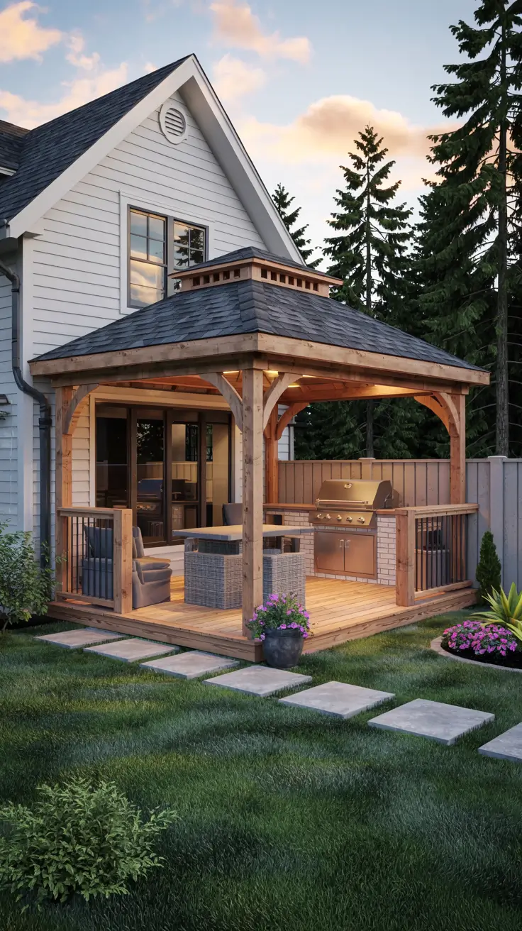 Gazebo on Deck Ideas 2026: Stylish Backyard Outdoor Designs