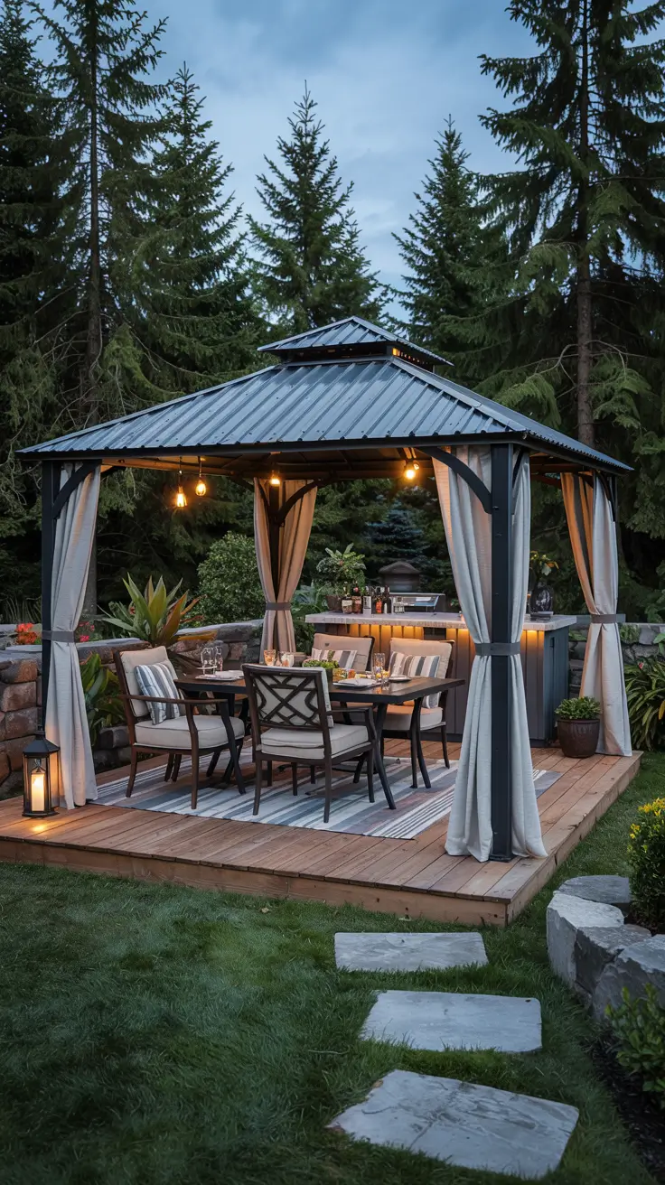 Gazebo on Deck Ideas 2026: Stylish Backyard Outdoor Designs