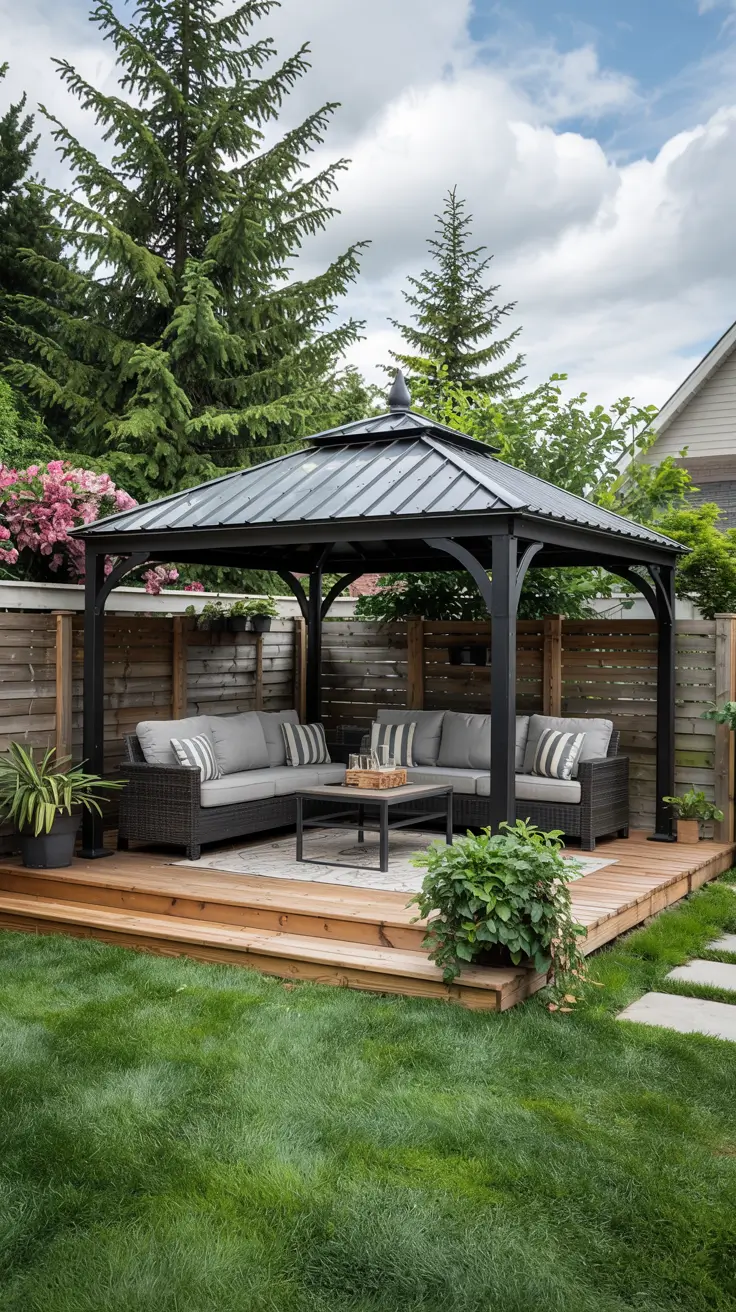 Gazebo on Deck Ideas 2026: Stylish Backyard Outdoor Designs