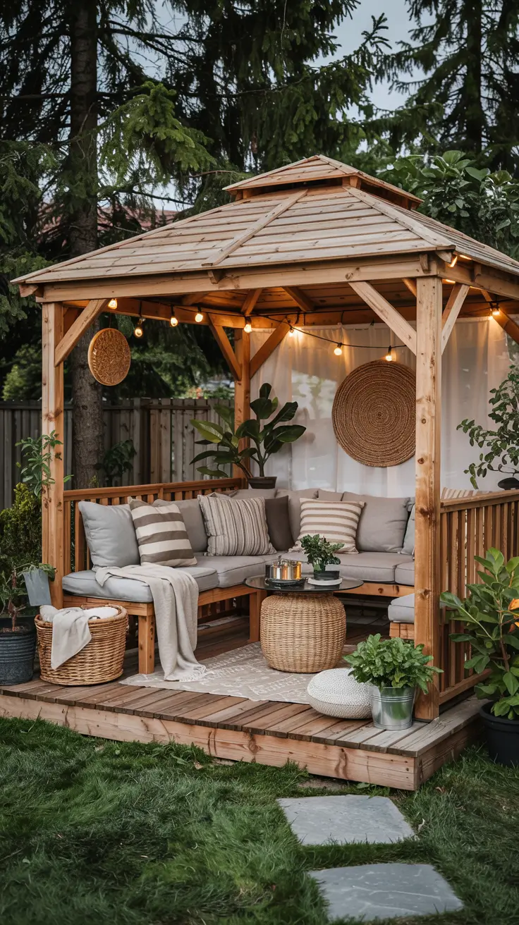 Gazebo on Deck Ideas 2026: Stylish Backyard Outdoor Designs