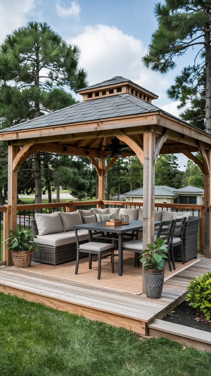 Gazebo on Deck Ideas 2026: Stylish Backyard Outdoor Designs