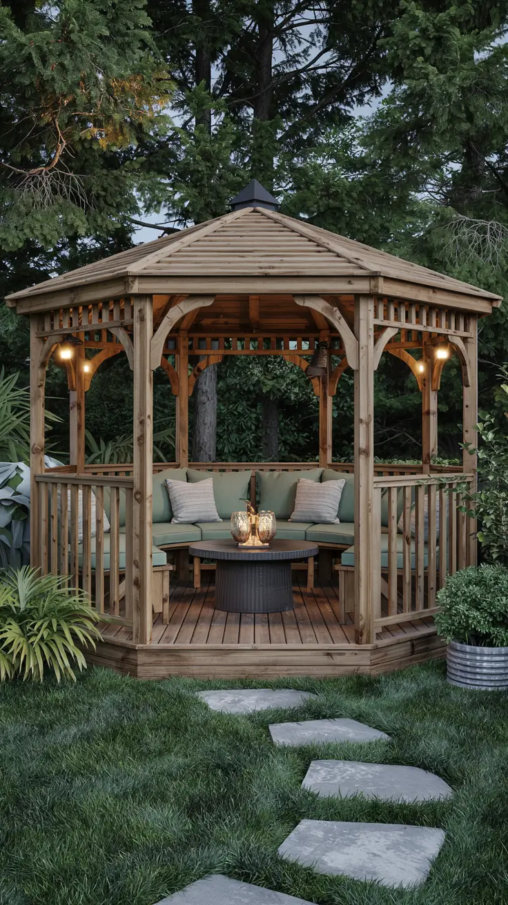 Gazebo on Deck Ideas 2026: Stylish Backyard Outdoor Designs