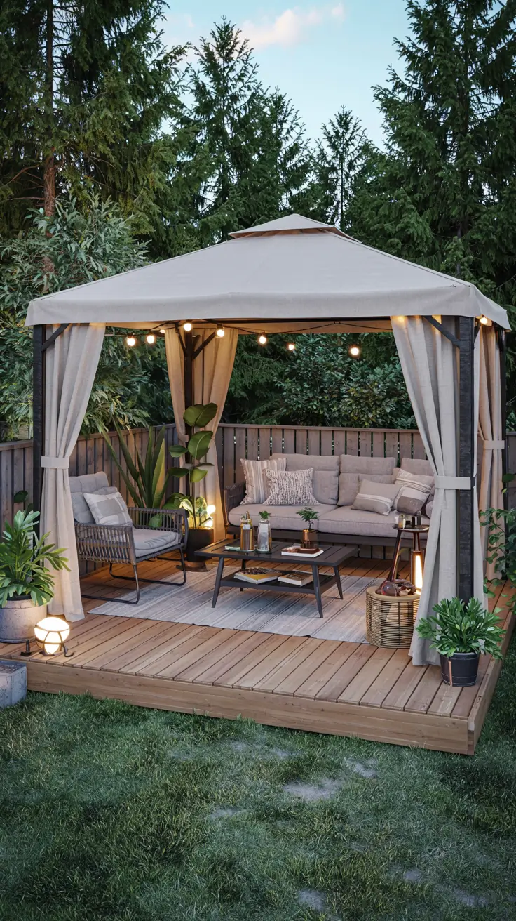 Gazebo on Deck Ideas 2026: Stylish Backyard Outdoor Designs