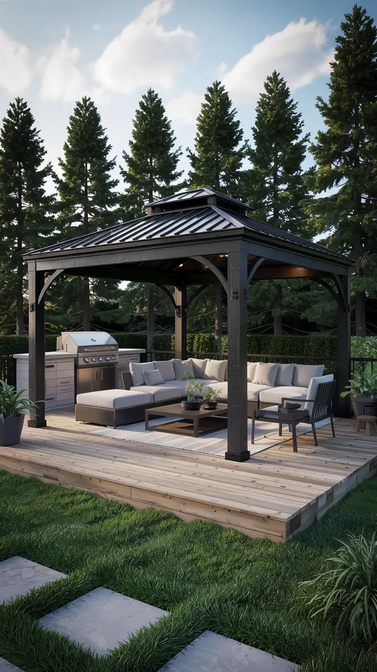 Gazebo on Deck Ideas 2026: Stylish Backyard Outdoor Designs