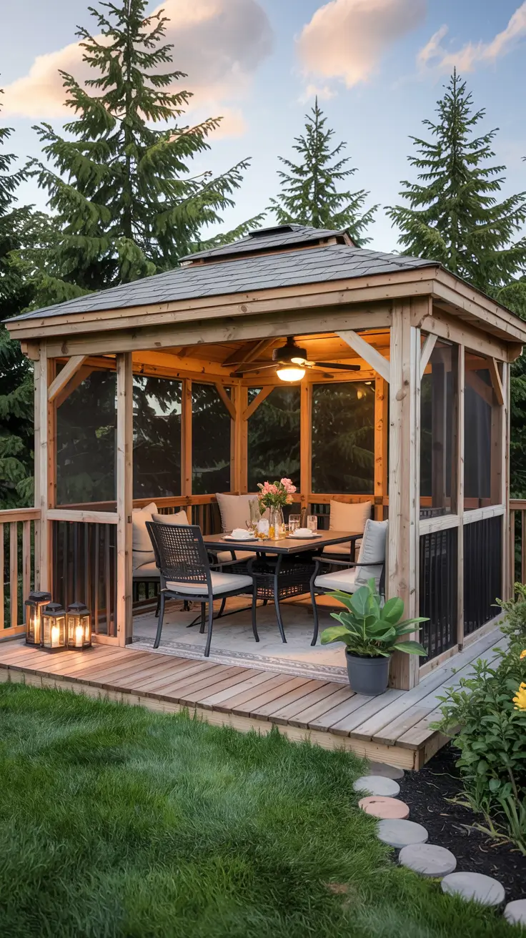 Gazebo on Deck Ideas 2026: Stylish Backyard Outdoor Designs