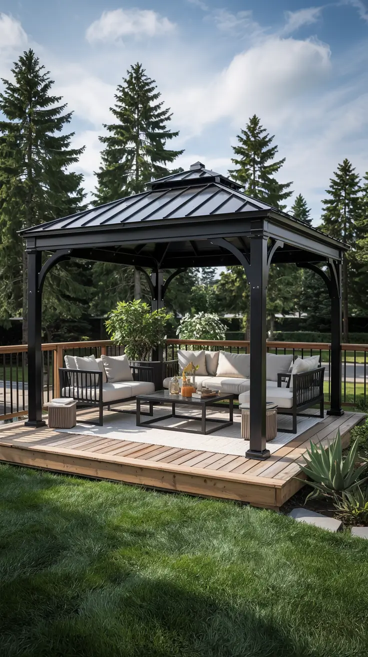 Gazebo on Deck Ideas 2026: Stylish Backyard Outdoor Designs