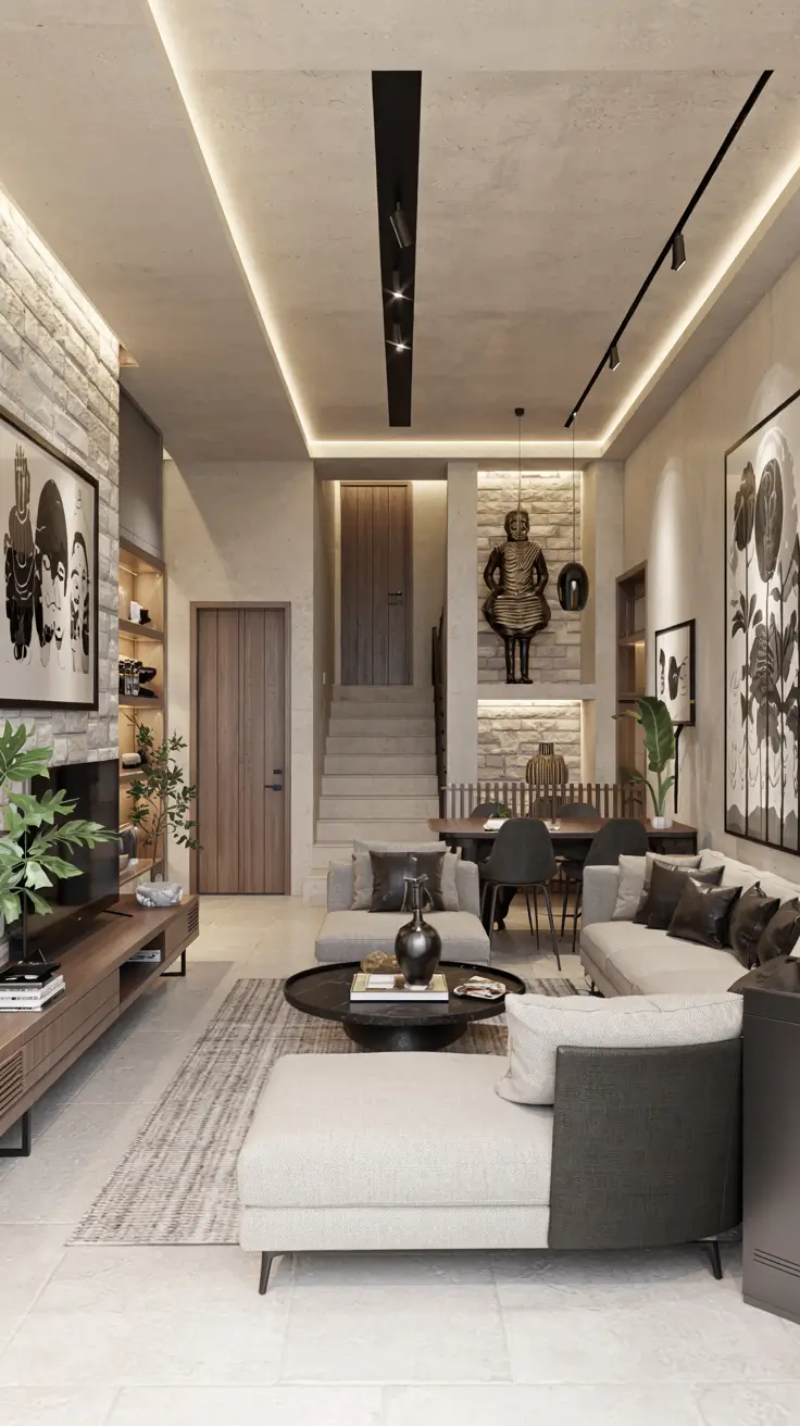 Home Interior Design 2026: Modern Living Room, Kitchen & Bedroom Ideas