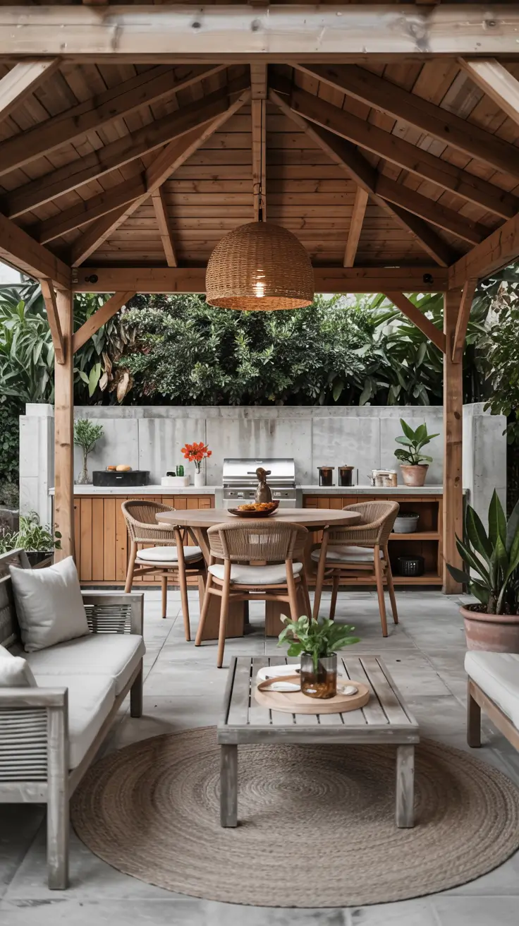 Outdoor Kitchen with a Gazebo 2026: Backyard Design & Covered Patio Ideas