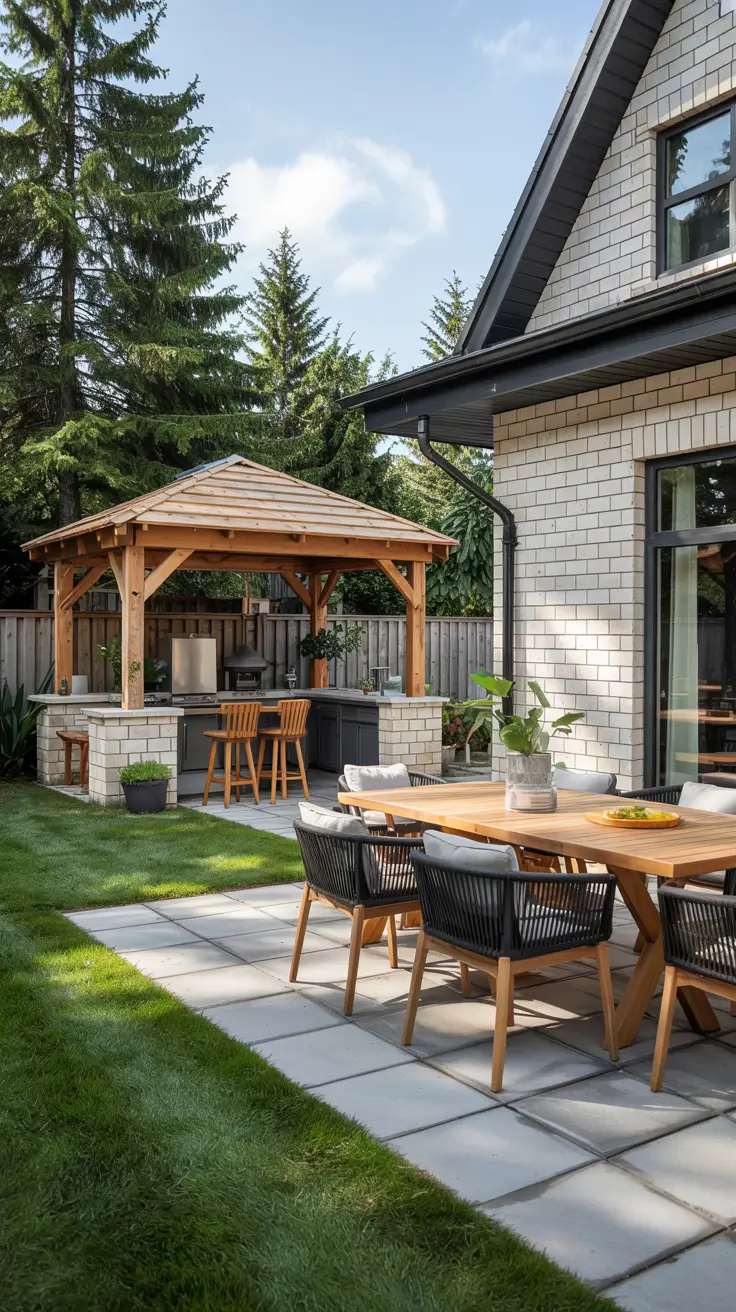 Outdoor Kitchen with a Gazebo 2026: Backyard Design & Covered Patio Ideas