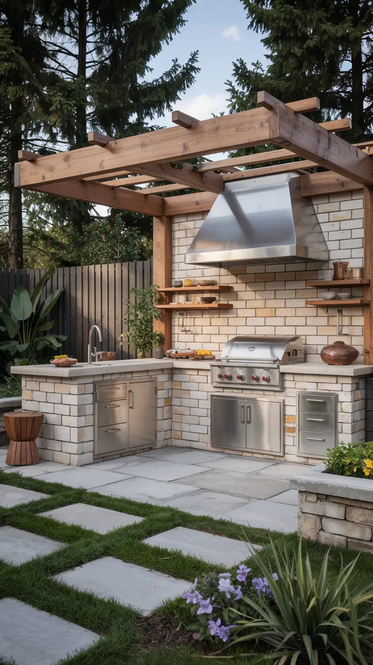 Outdoor Kitchen with a Gazebo 2026: Backyard Design & Covered Patio Ideas