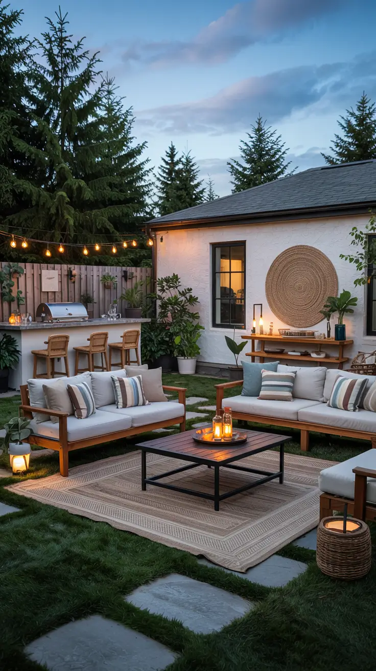 Outdoor Party Lounge 2026: Stylish Backyard Seating & Decor Ideas