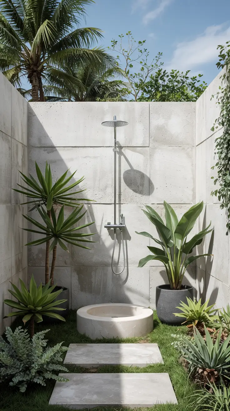 Outdoor Shower Ideas 2026: Private, Tropical & Modern Backyard Inspirations