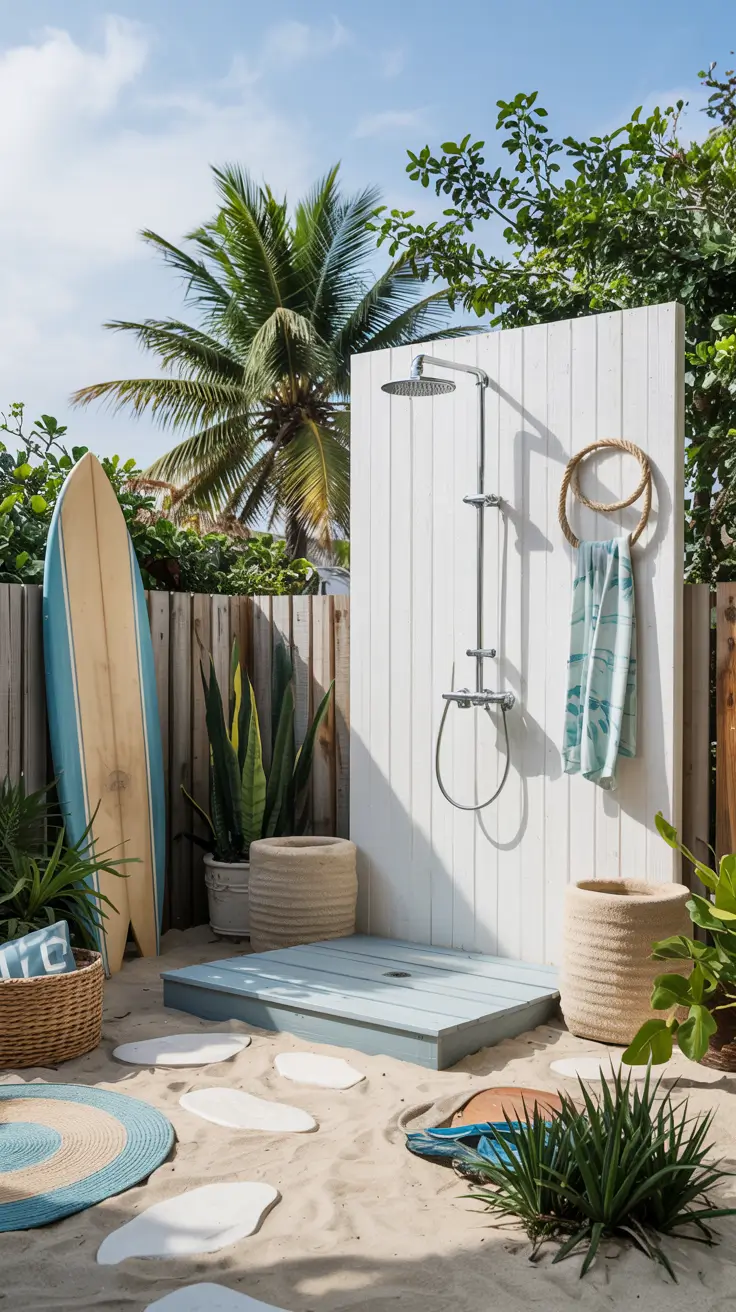 Outdoor Shower Ideas 2026: Private, Tropical & Modern Backyard Inspirations