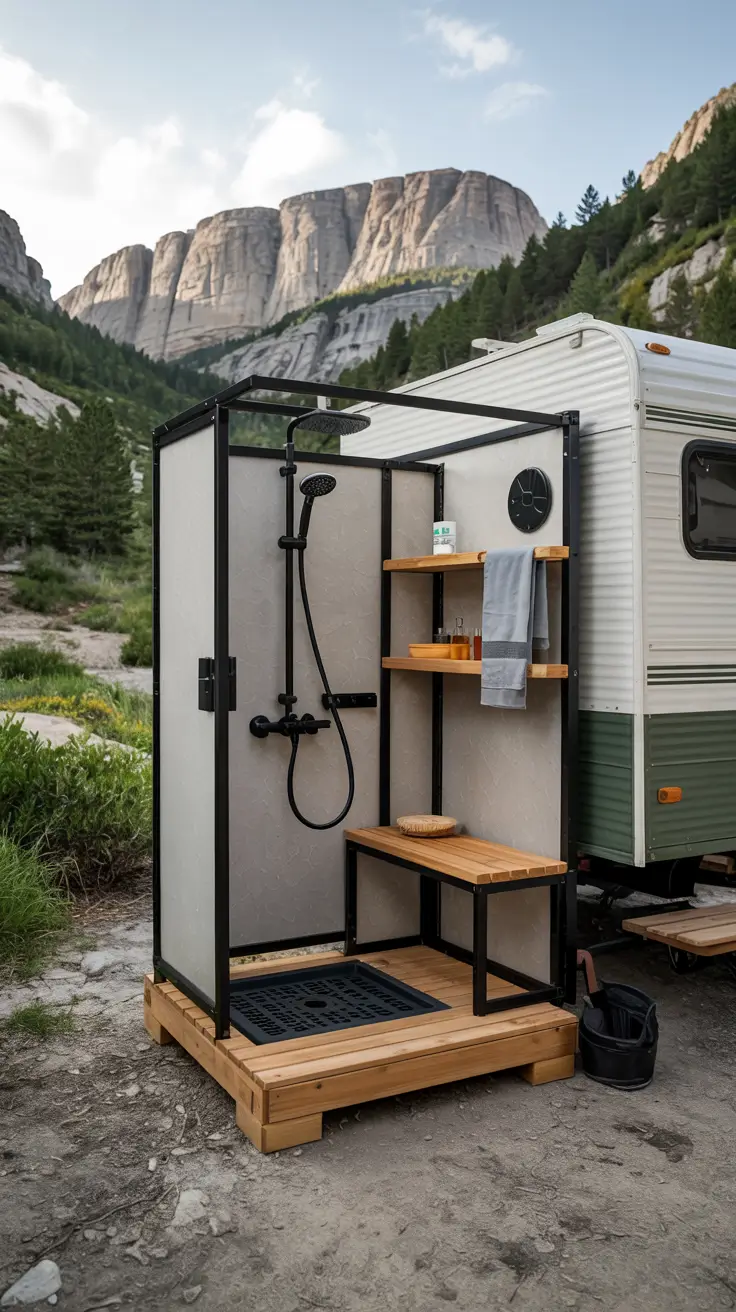 Outdoor Shower Ideas 2026: Private, Tropical & Modern Backyard Inspirations