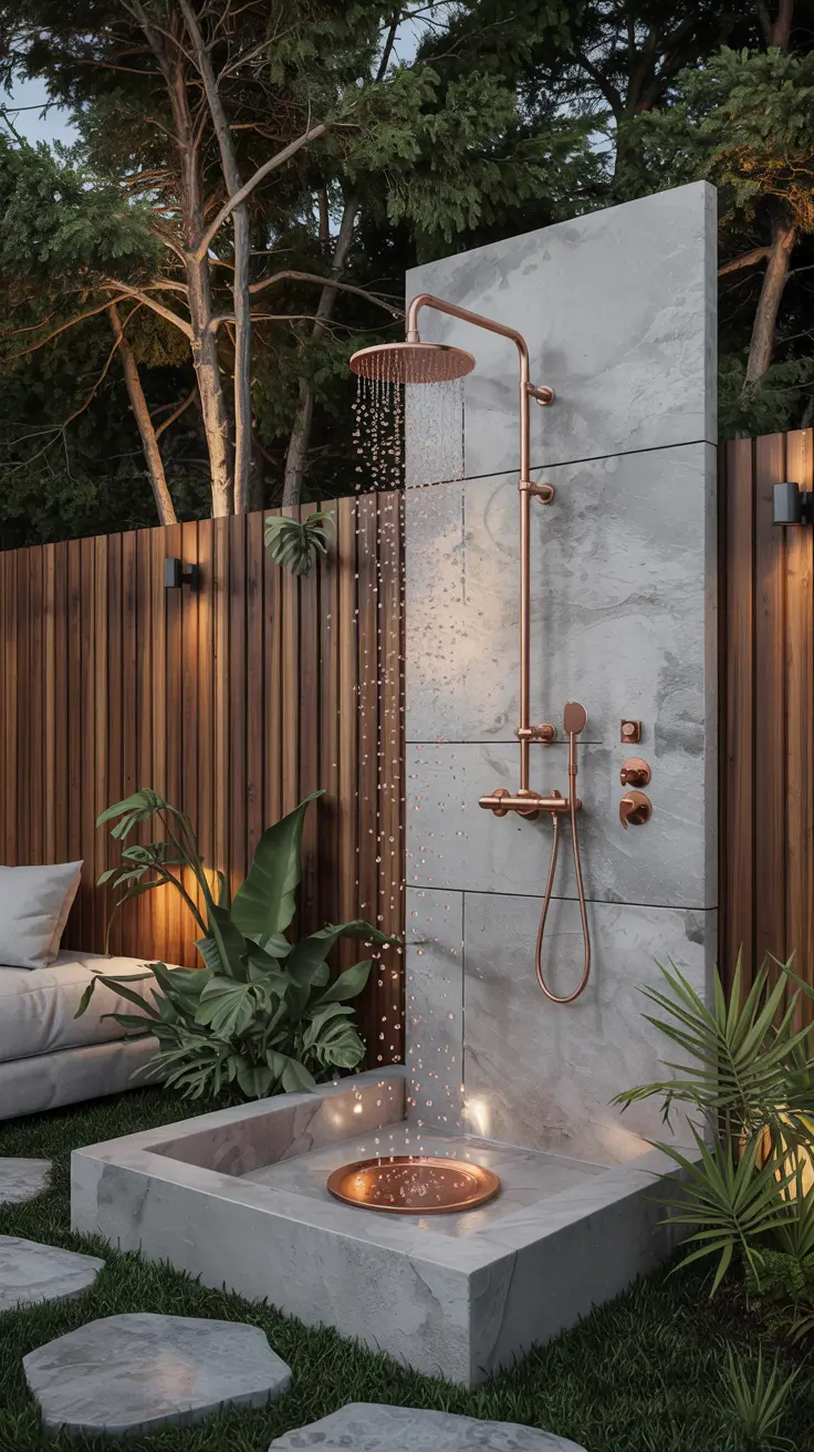 Outdoor Shower Ideas 2026: Private, Tropical & Modern Backyard Inspirations