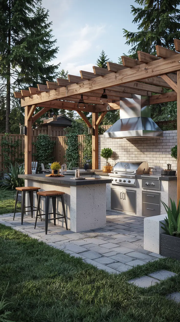 Patio BBQ Area 2026: Modern Outdoor Kitchen & Grill Station Ideas