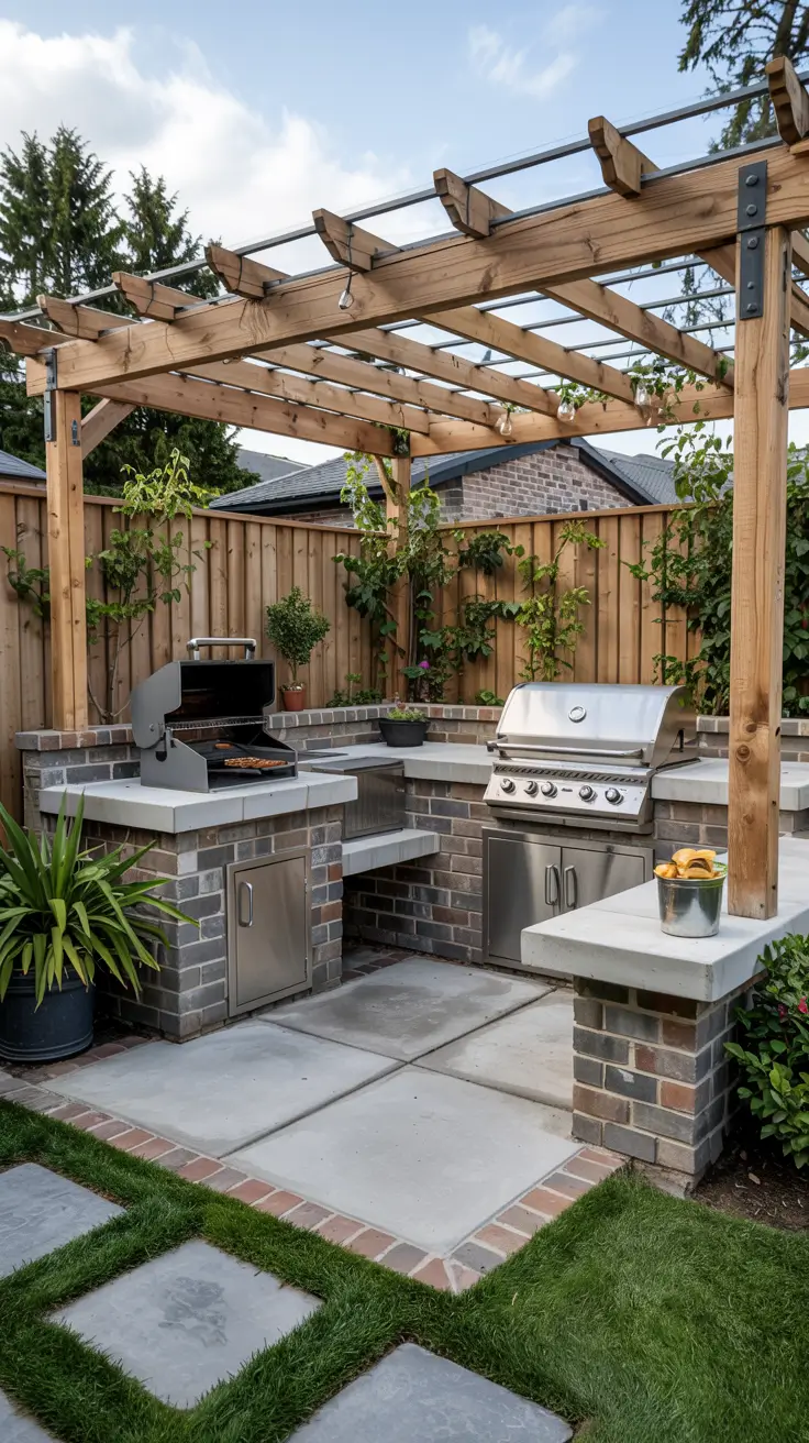 Patio BBQ Area 2026: Modern Outdoor Kitchen & Grill Station Ideas