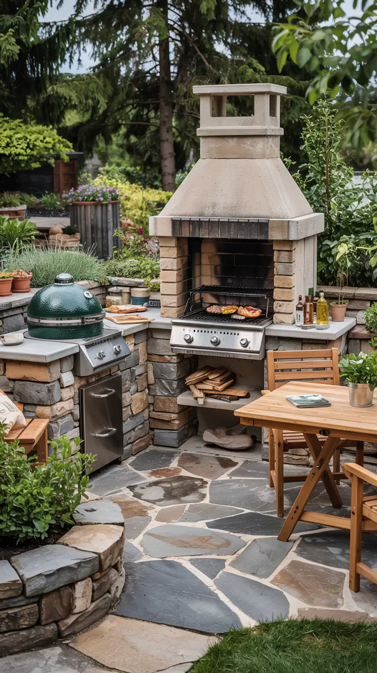 Patio BBQ Area 2026: Modern Outdoor Kitchen & Grill Station Ideas