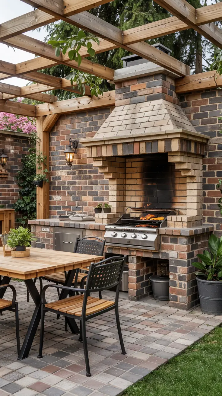 Patio BBQ Area 2026: Modern Outdoor Kitchen & Grill Station Ideas