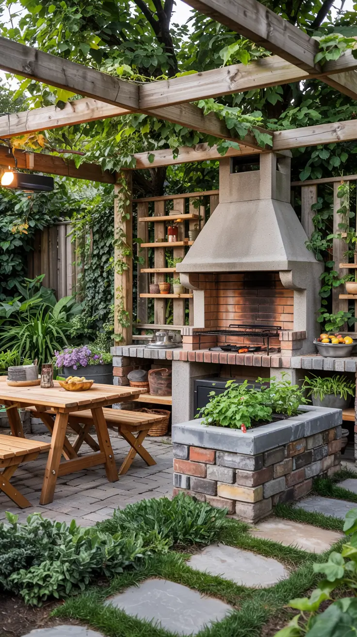 Patio BBQ Area 2026: Modern Outdoor Kitchen & Grill Station Ideas