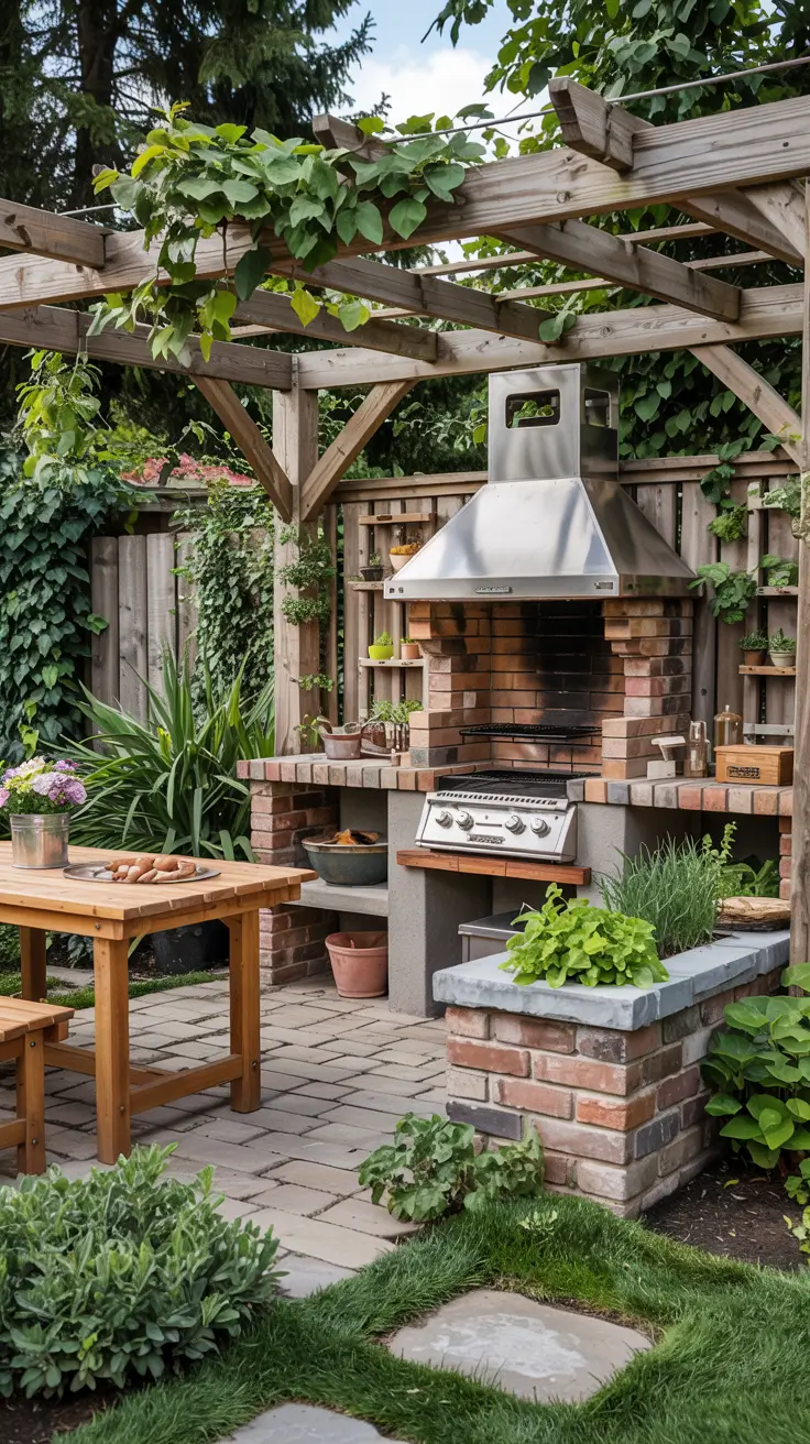 Patio BBQ Area 2026: Modern Outdoor Kitchen & Grill Station Ideas