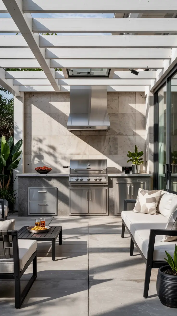 Patio BBQ Area 2026: Modern Outdoor Kitchen & Grill Station Ideas