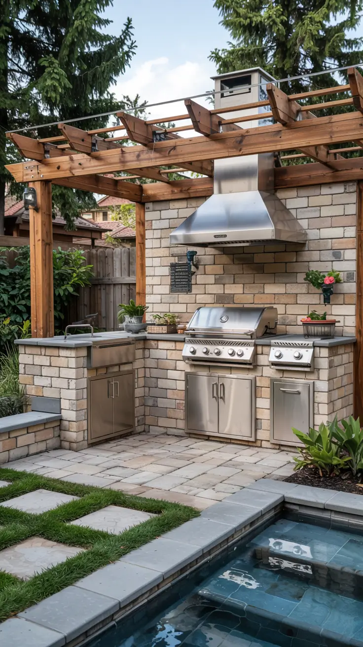 Patio BBQ Area 2026: Modern Outdoor Kitchen & Grill Station Ideas