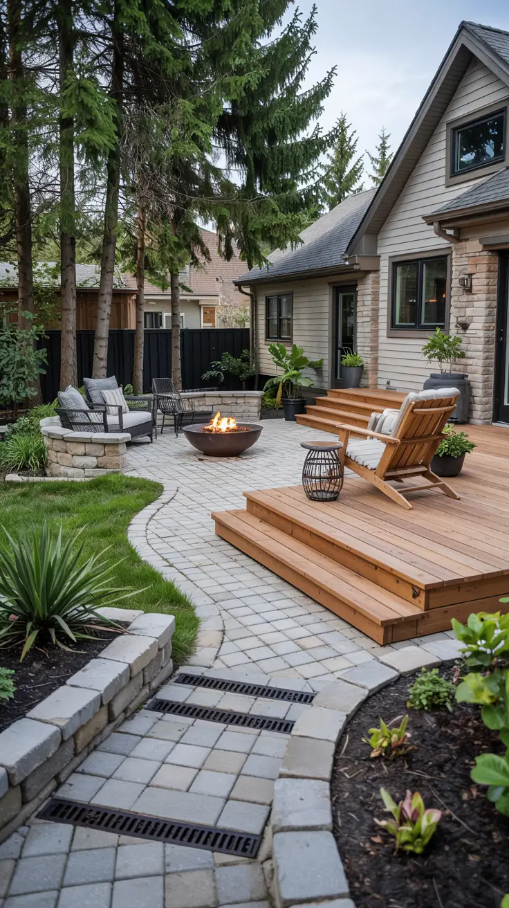 Patio with Fire Pit 2026: Modern Backyard Design Ideas with Pergola, Pool & Dining Area