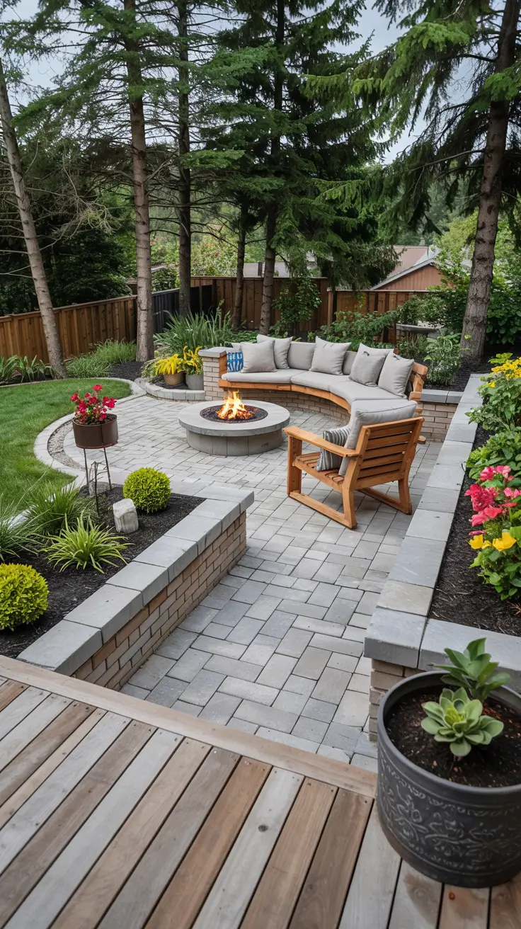 Patio with Fire Pit 2026: Modern Backyard Design Ideas with Pergola, Pool & Dining Area
