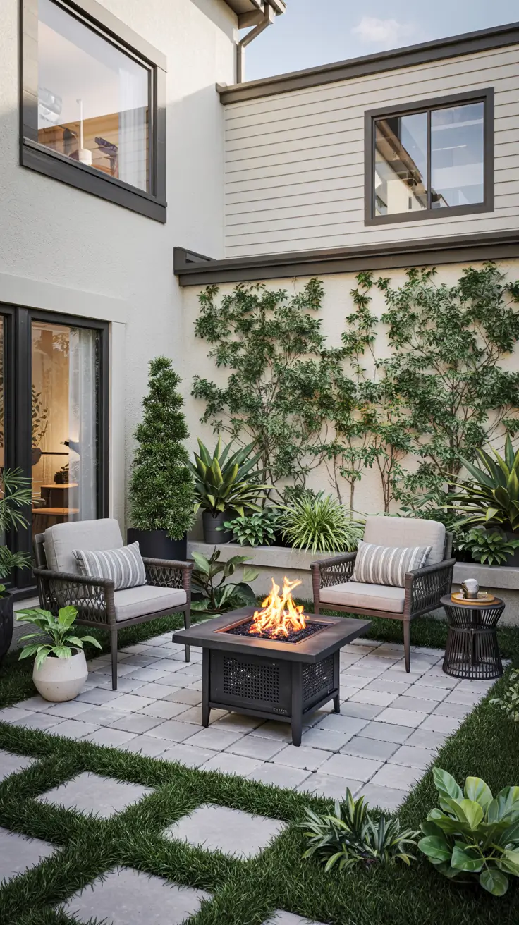 Patio with Fire Pit 2026: Modern Backyard Design Ideas with Pergola, Pool & Dining Area