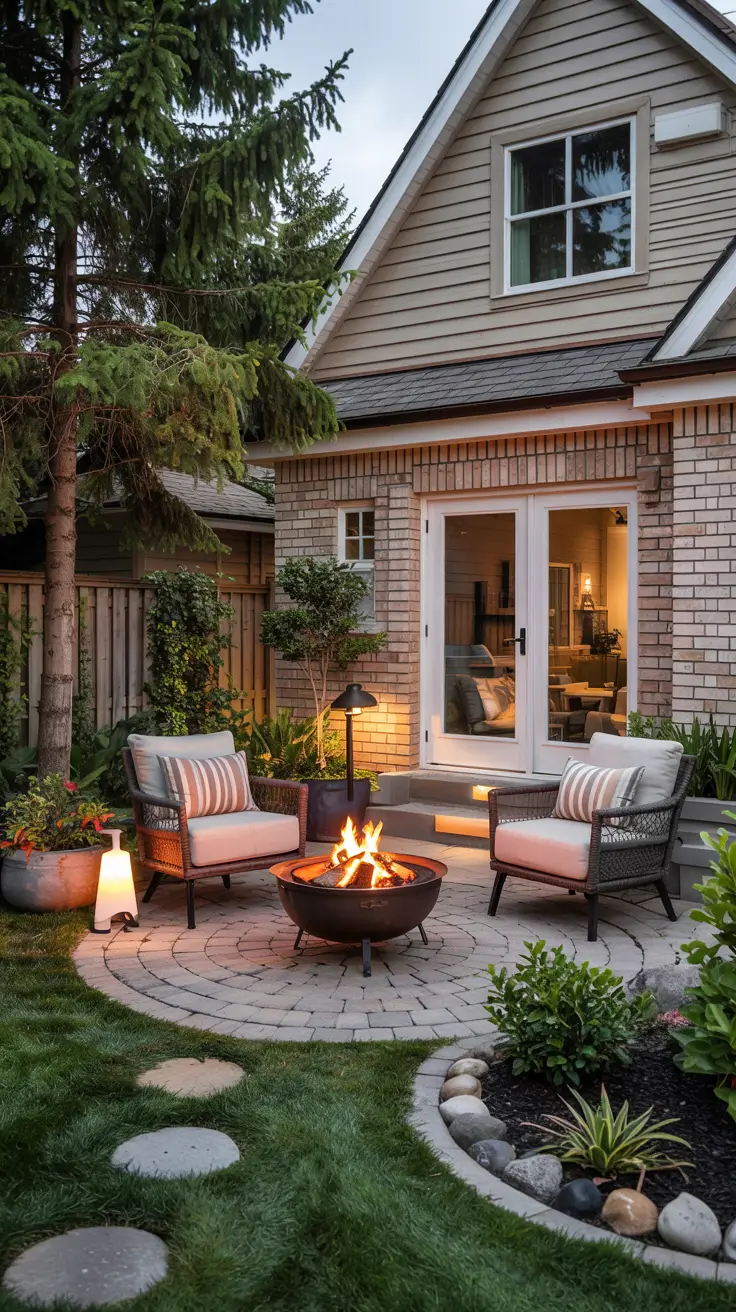 Patio with Fire Pit 2026: Modern Backyard Design Ideas with Pergola, Pool & Dining Area