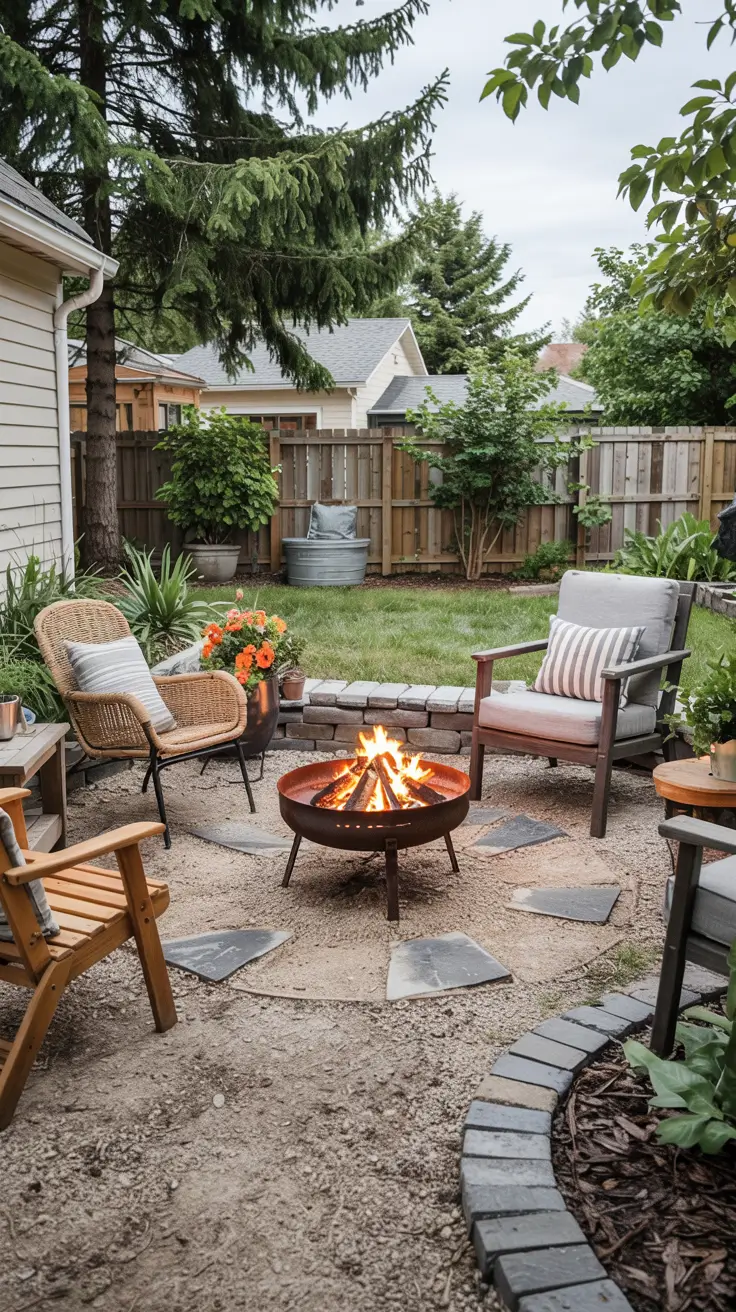 Patio with Fire Pit 2026: Modern Backyard Design Ideas with Pergola, Pool & Dining Area