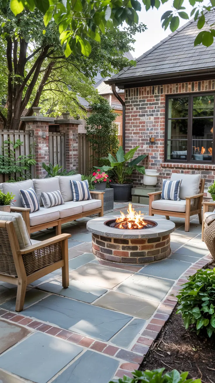 Patio with Fire Pit 2026: Modern Backyard Design Ideas with Pergola, Pool & Dining Area