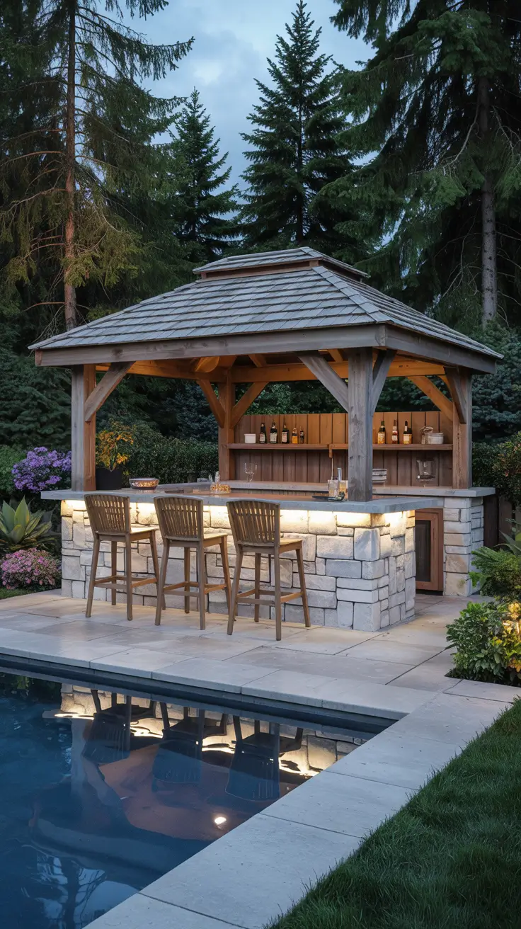 Pool Gazebo Ideas 2026: Stylish Cabanas, Pergolas & Backyard Bar Designs