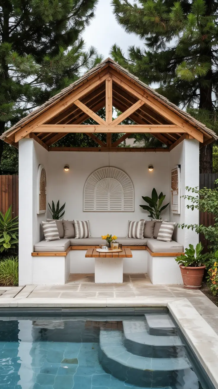 Pool Gazebo Ideas 2026: Stylish Cabanas, Pergolas & Backyard Bar Designs