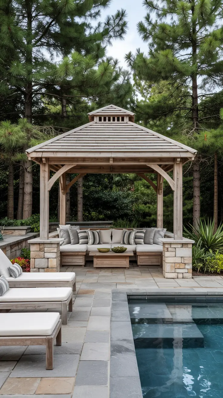 Pool Gazebo Ideas 2026: Stylish Cabanas, Pergolas & Backyard Bar Designs