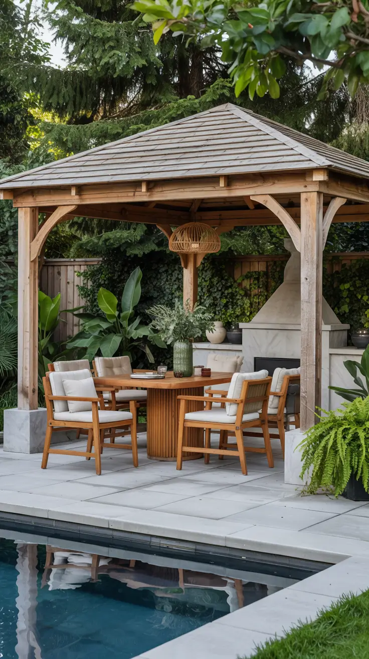 Pool Gazebo Ideas 2026: Stylish Cabanas, Pergolas & Backyard Bar Designs