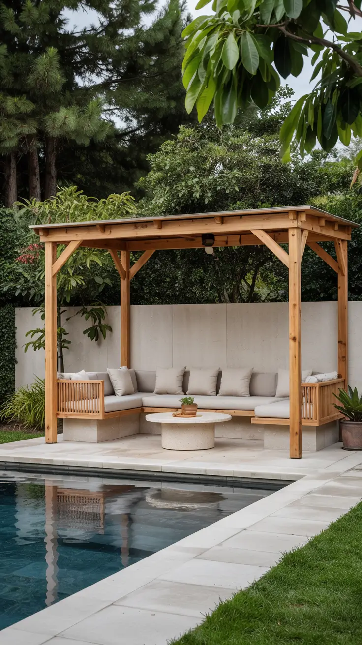 Pool Gazebo Ideas 2026: Stylish Cabanas, Pergolas & Backyard Bar Designs