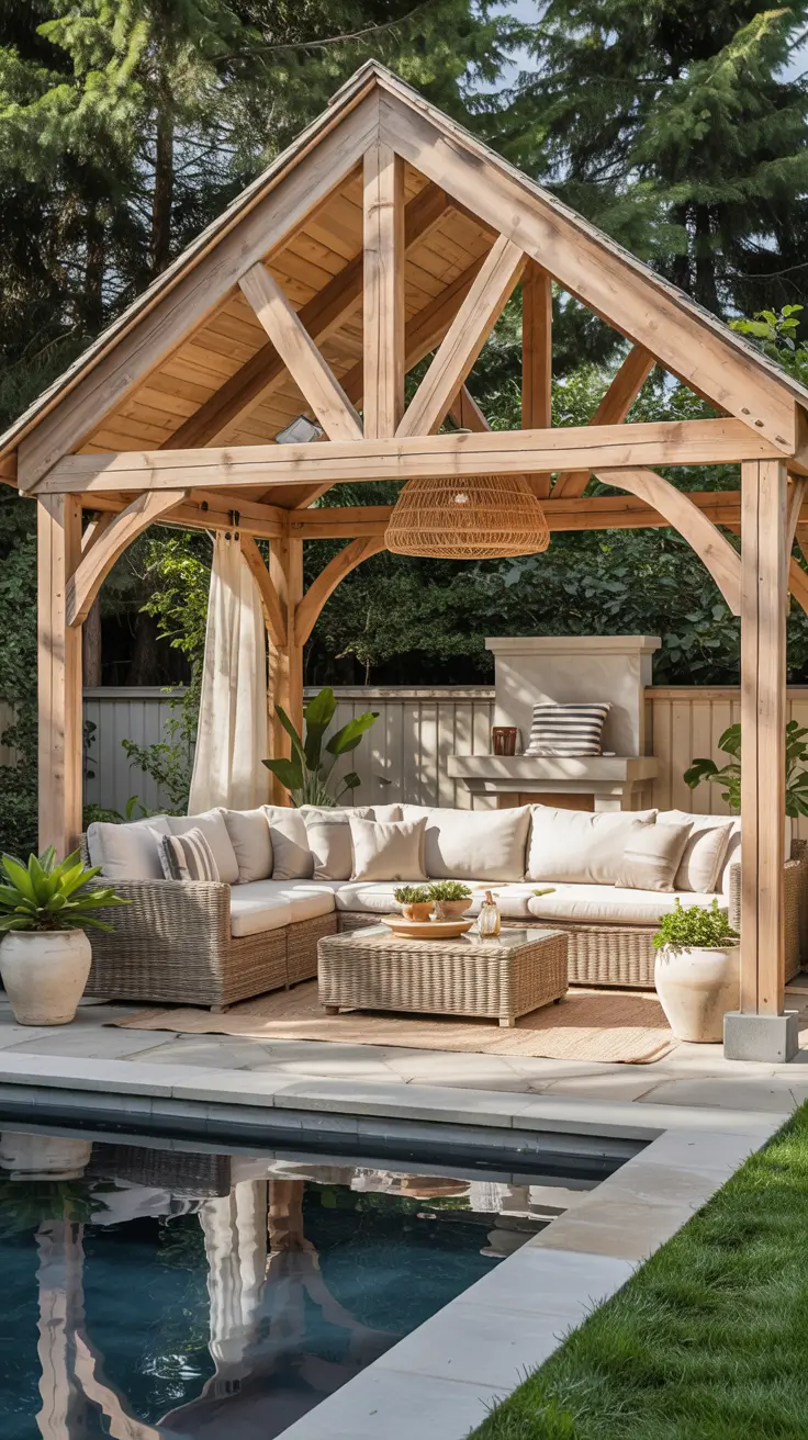 Pool Gazebo Ideas 2026: Stylish Cabanas, Pergolas & Backyard Bar Designs