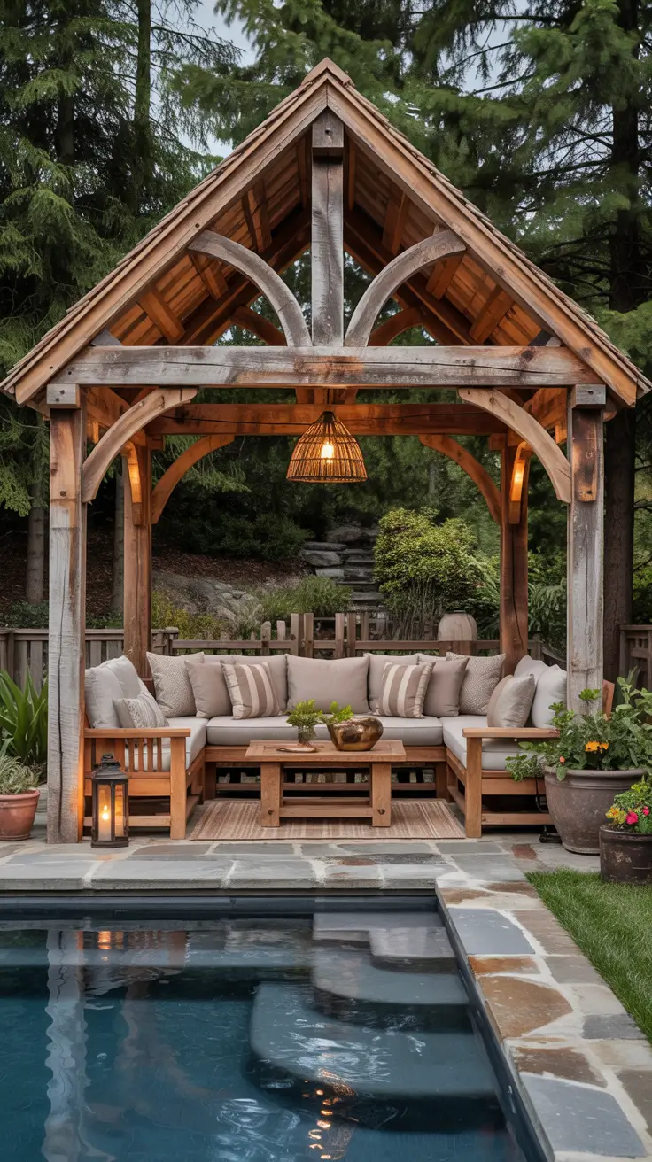 Pool Gazebo Ideas 2026: Stylish Cabanas, Pergolas & Backyard Bar Designs