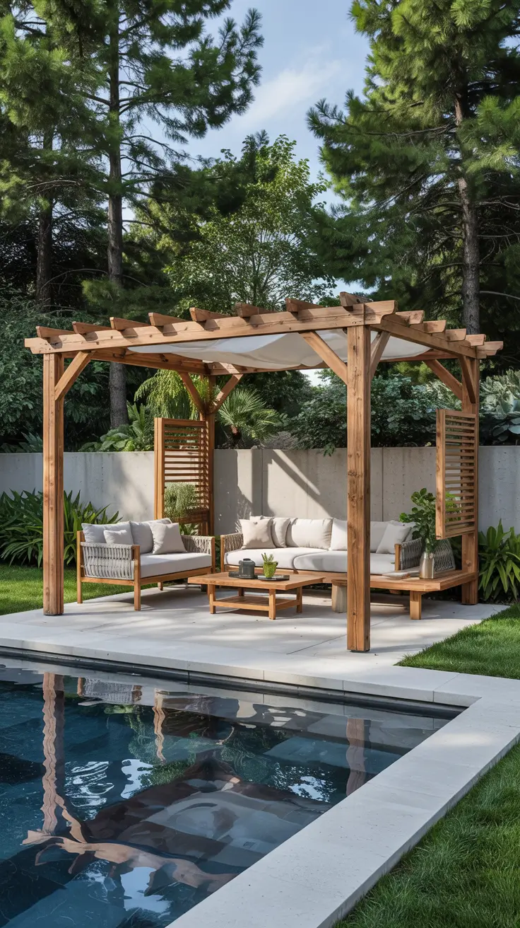 Pool Gazebo Ideas 2026: Stylish Cabanas, Pergolas & Backyard Bar Designs