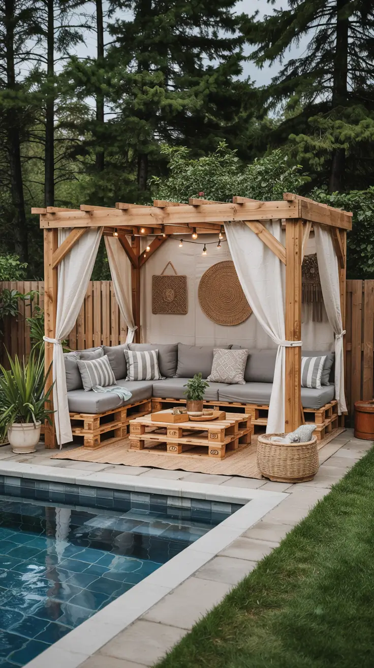Pool Gazebo Ideas 2026: Stylish Cabanas, Pergolas & Backyard Bar Designs