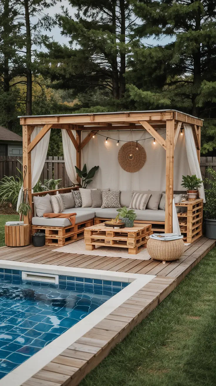 Pool Gazebo Ideas 2026: Stylish Cabanas, Pergolas & Backyard Bar Designs