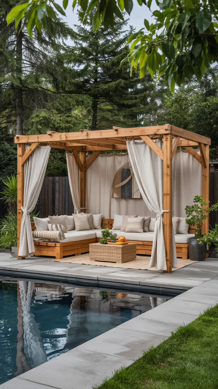 Pool Gazebo Ideas 2026: Stylish Cabanas, Pergolas & Backyard Bar Designs