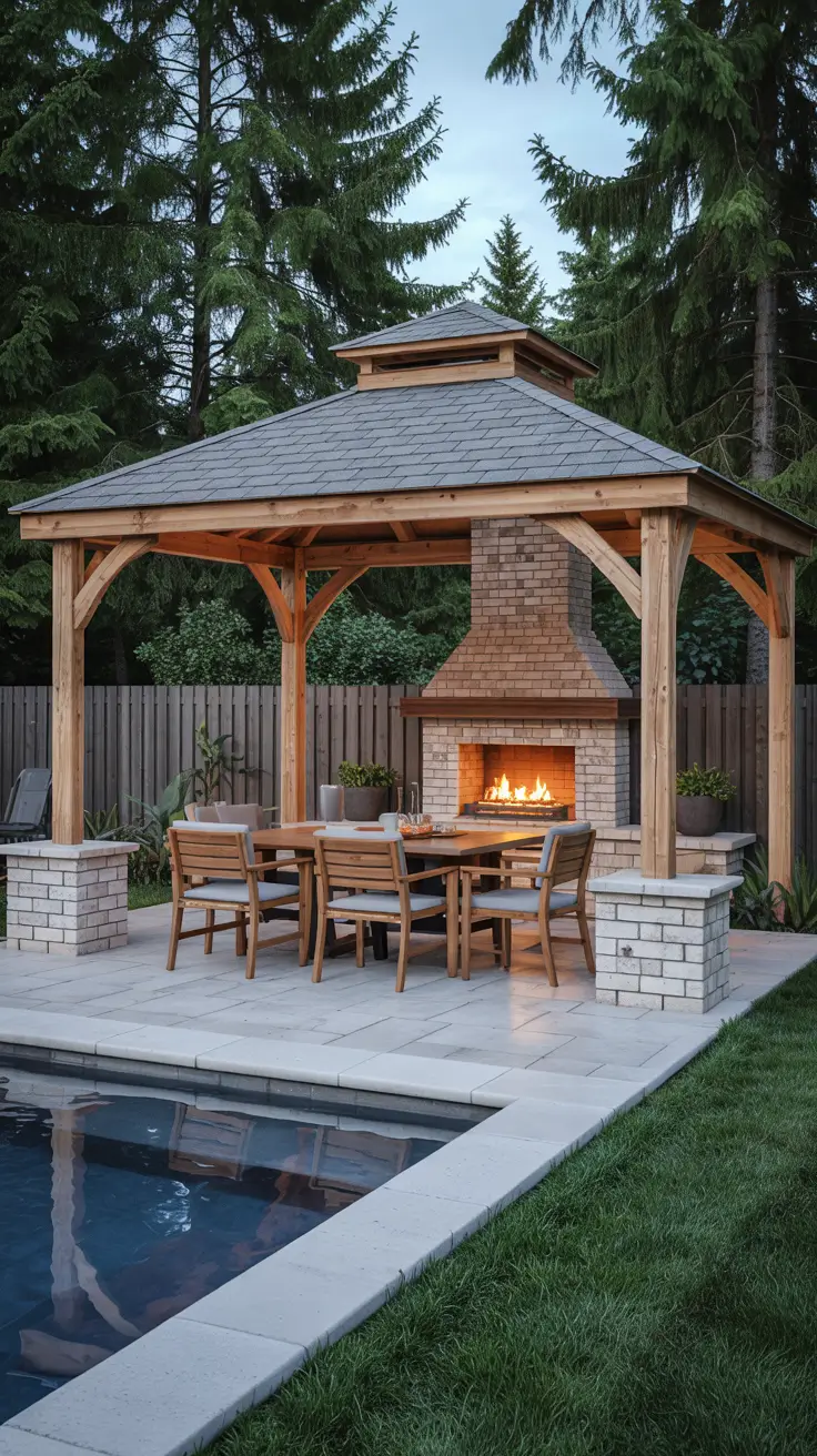 Pool Gazebo Ideas 2026: Stylish Cabanas, Pergolas & Backyard Bar Designs