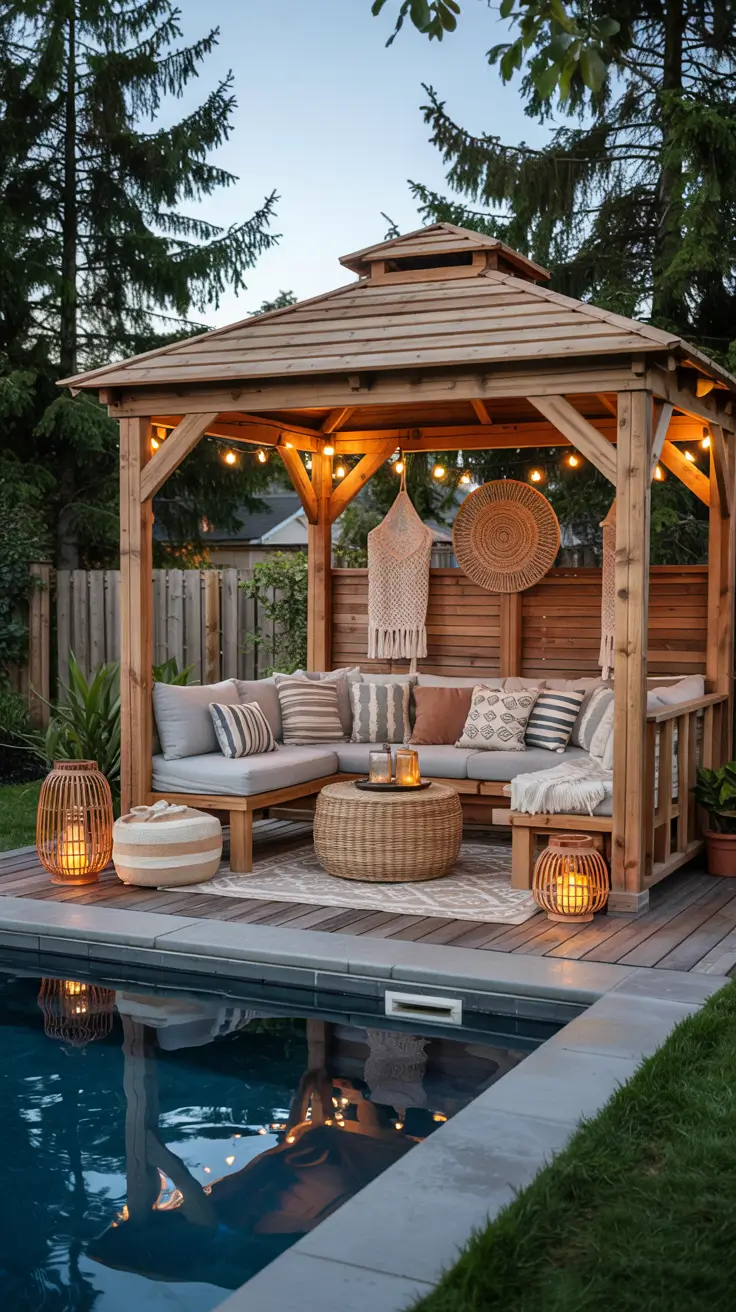 Pool Gazebo Ideas 2026: Stylish Cabanas, Pergolas & Backyard Bar Designs