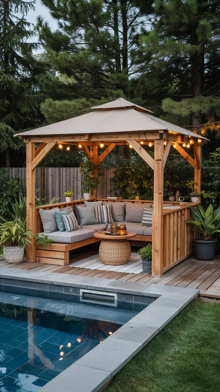Pool Gazebo Ideas 2026: Stylish Cabanas, Pergolas & Backyard Bar Designs