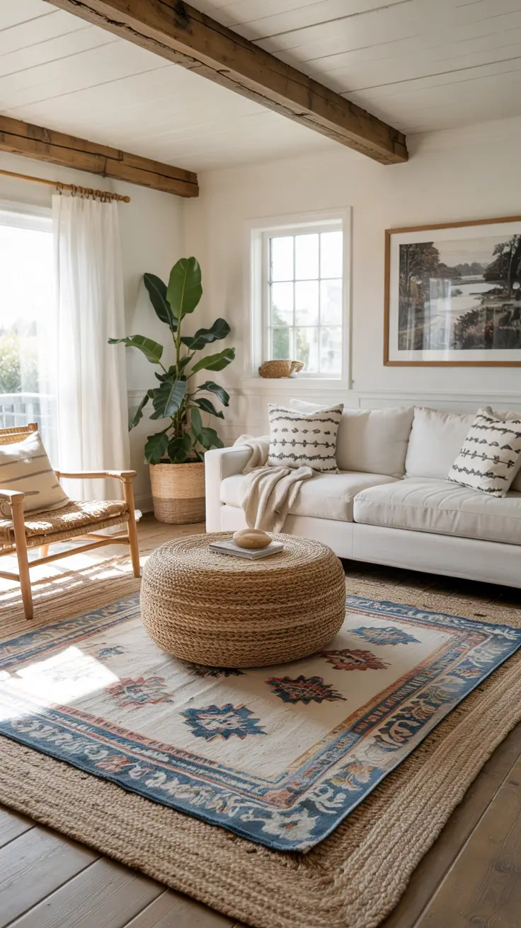 Coastal Living Room Ideas Summer 2026 - Fresh Interior Design & Decor Trends