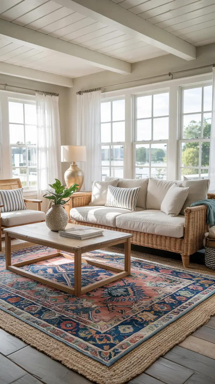 Coastal Living Room Ideas Summer 2026 - Fresh Interior Design & Decor Trends