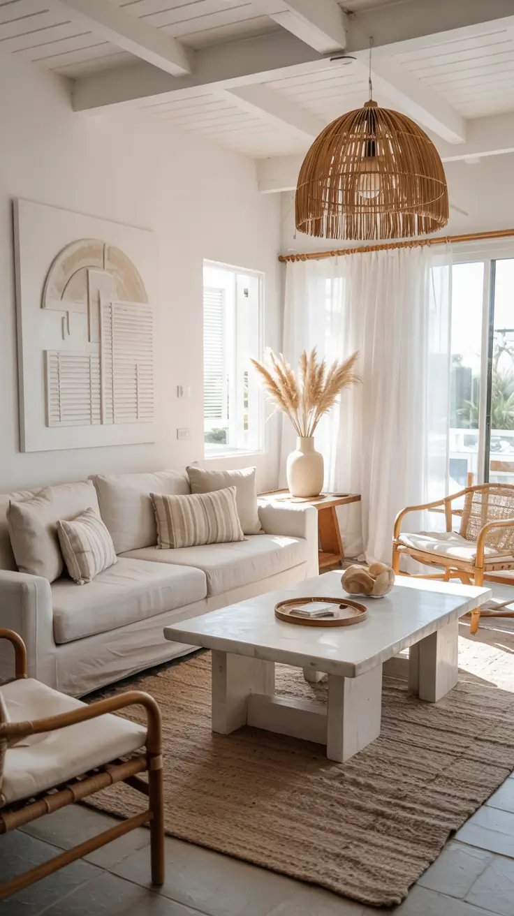 Coastal Living Room Ideas Summer 2026 - Fresh Interior Design & Decor Trends